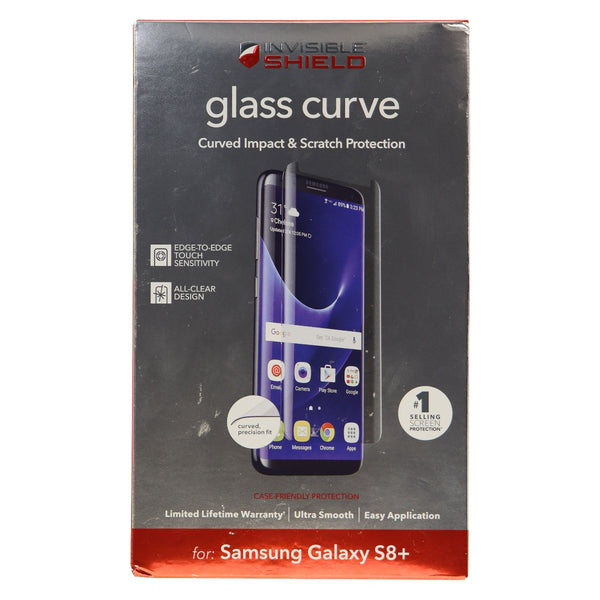 ZAGG InvisibleShield Premiere Glass Curve Screen Protector for Galaxy S8+ Clear