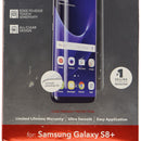 ZAGG InvisibleShield Curved Tempered Glass Screen Protector for Galaxy S8+ Plus