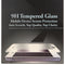 ZipKord ColorGuardz 9H Tempered Glass for iPhone 6s 6 - Metallic Red Border
