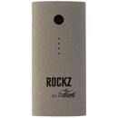 ZipKord Rockz Series 3600mAh Single USB Portable Power Bank - Gray/Black