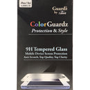 ZipKord ColorGuardz 9H Tempered Glass for iPhone SE 5s 5 - Metallic Red Border