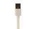 ZipKord (ZKCB8P5W14) 5Ft Charge and Sync Data Cable for iPhones - White