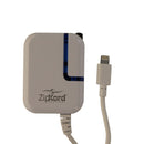 ZipKord Wired Wall Charger for iPhones - White