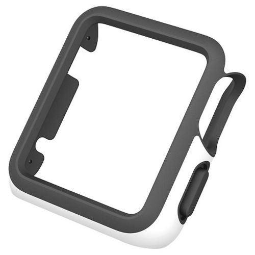 Speck CandyShell FIT Series Case for Apple Smartwatch 38mm -  White / Black - Speck - Simple Cell Shop, Free shipping from Maryland!