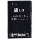 LG Rechargeable OEM (3.7V) 900mAh Li-Ion Battery (BL-46CN) - LG - Simple Cell Shop, Free shipping from Maryland!
