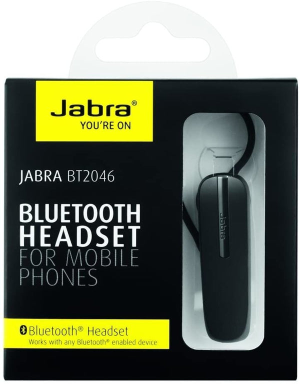 Jabra BT2046 Wireless Bluetooth Mono Headset - Black - Jabra - Simple Cell Shop, Free shipping from Maryland!