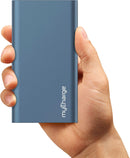 myCharge RazorTurbo 12,000mAh USB-C Portable Charger - Blue - myCharge - Simple Cell Shop, Free shipping from Maryland!
