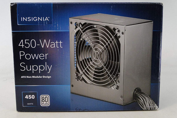 Insignia 450-Watt 80 Plus ATX Non-Modular Power Supply - Black (NS-PCW4508) - Insignia - Simple Cell Shop, Free shipping from Maryland!