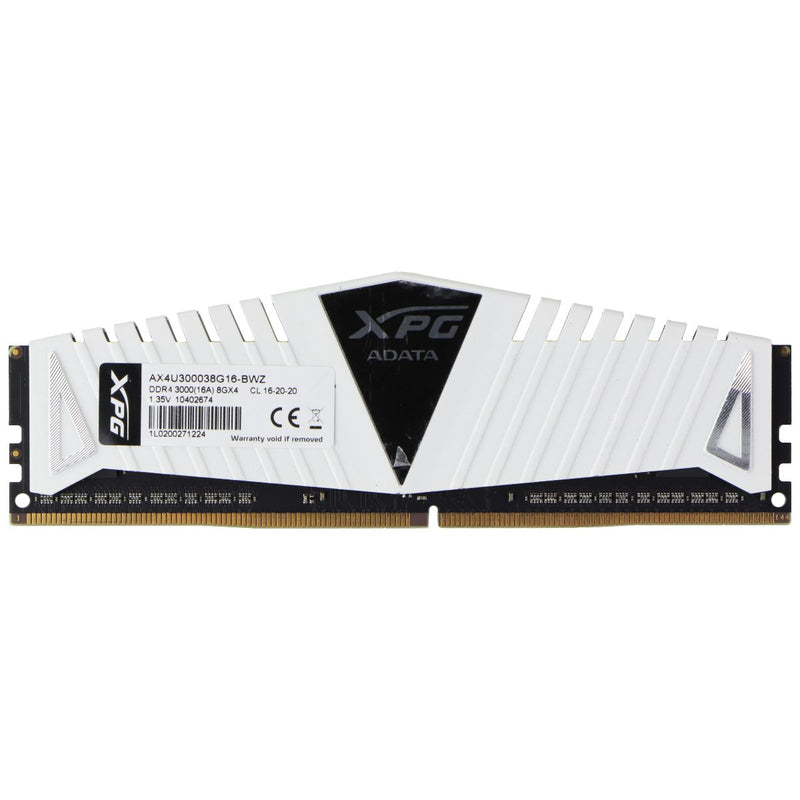ADATA XPG (8GB) DDR4 3000MHz 8Gx4 1.35V Desktop RAM Memory (AX4U300038G16-BWZ)