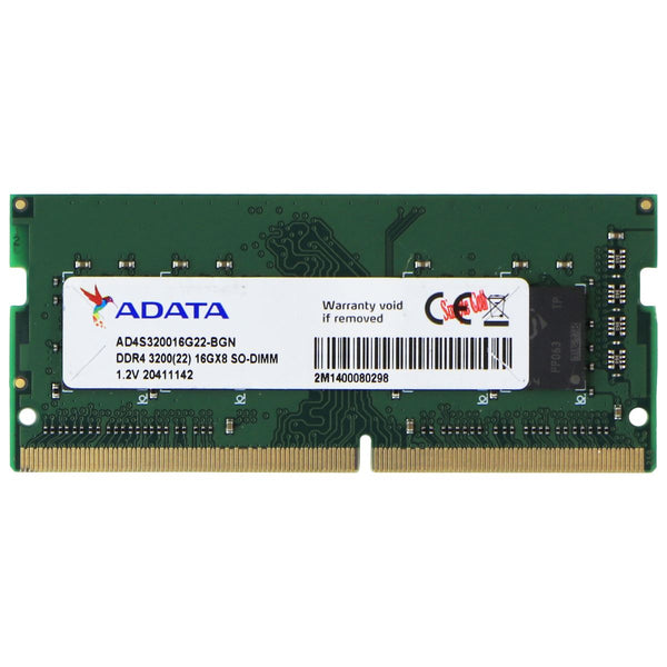 Adata 16GB RAM Memory DDR4 3200MHz (AD4S320016G22-BGN)