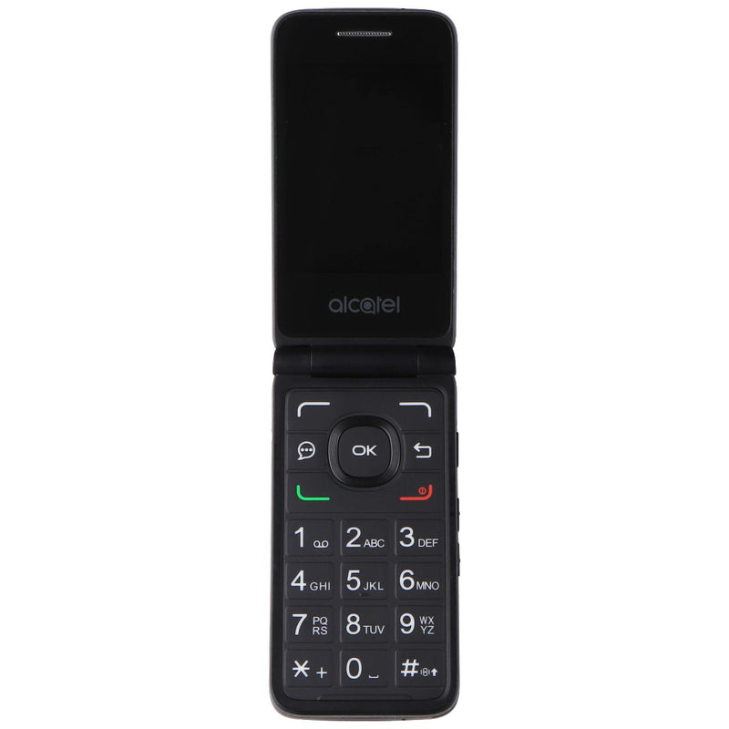 Alcatel MYFLIP (2.8-inch) Flip Phone (A405DL) Tracfone Pre-Paid - 4GB/Gray