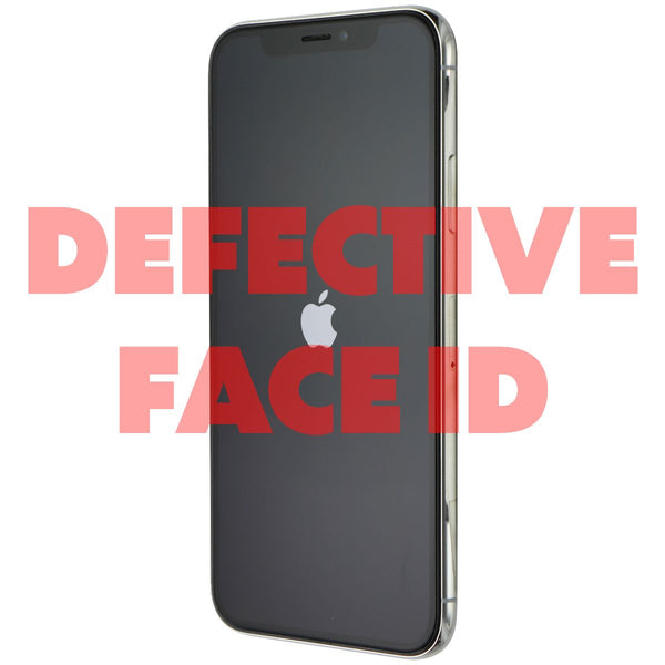 Apple iPhone X (5.8-inch) (A1901) Unlocked - 256GB / Silver - Bad Face ID*