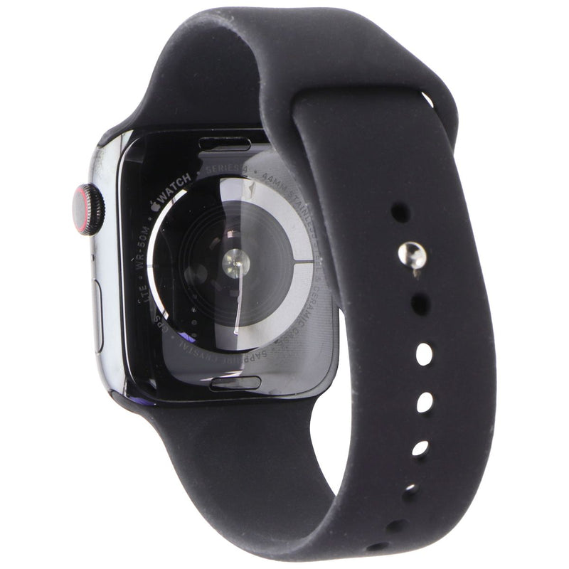Apple Watch Series 4 (44mm) A2008 (GPS + LTE) - Space Black SS/Black Sport Band