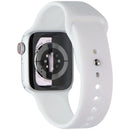 Apple Watch Series 8 (41mm) (A2772) GPS + LTE Silver AL/White Sport Band Set