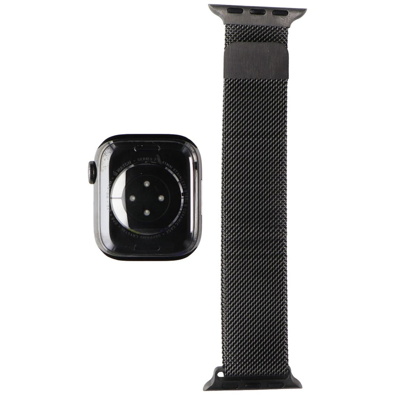 Apple Watch Series 7 (GPS + LTE) A2476 (41mm) Graphite SS/Graphite Milanese Loop