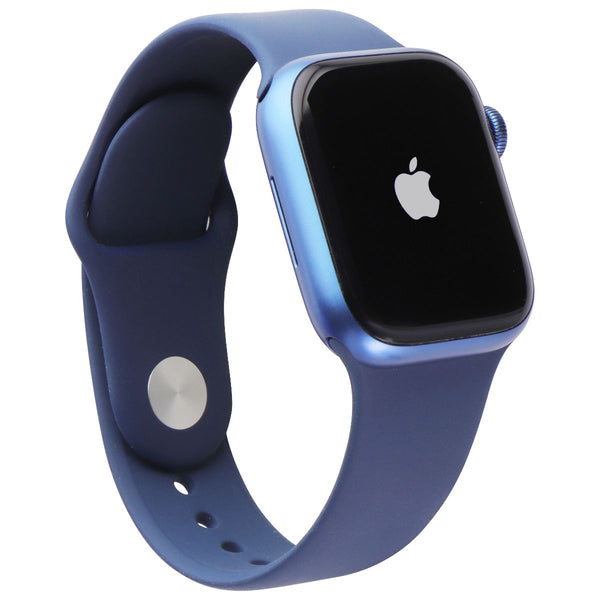 Apple Watch Series 7 (A2476) (GPS+LTE) 41mm - Blue Aluminum/Blue Sport Band