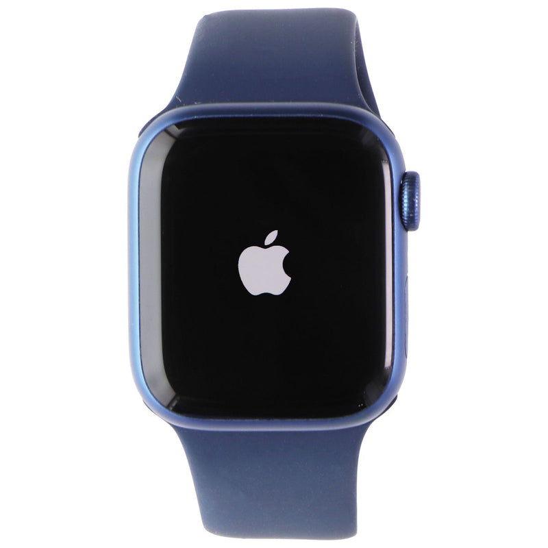 Apple Watch Series 7 (A2476) (GPS+LTE) 41mm - Blue Aluminum/Blue Sport Band