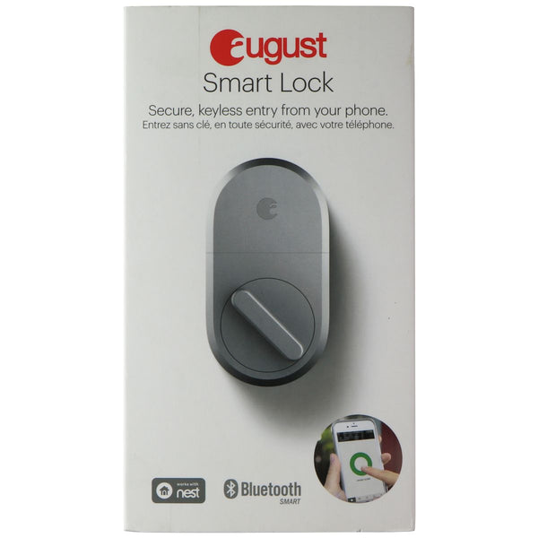 August Smart Lock (3rd Gen) - Keyless Entry for Your Home - Silver (ASL-3B) - August - Simple Cell Shop, Free shipping from Maryland!