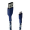 Belkin Boost Charge 8-Pin Lightning to USB-A Cable + Strap (5FT) - Camo Blue