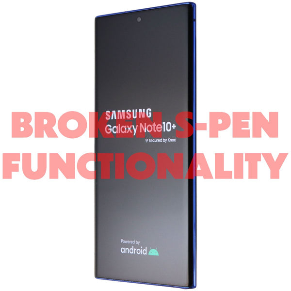 Samsung Galaxy Note10+ (SM-N975U1) UNLOCKED - 256GB/Blue / BAD S PEN