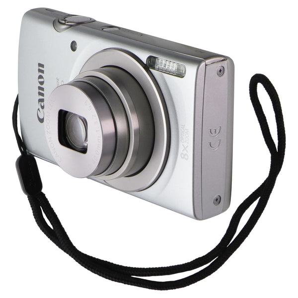 Canon PowerShot ELPH 180 20MP 8x Optical Zoom HD Video Digital Camera - Silver