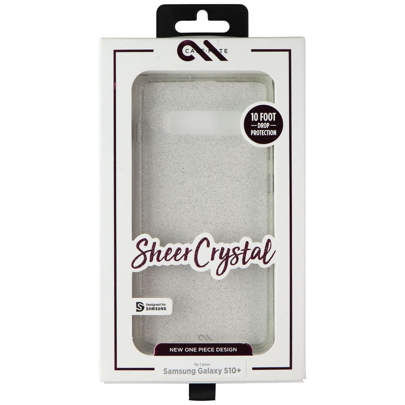 Case-Mate Sheer Crystal Case for Samsung Galaxy S10+ (Plus) - Crystal Clear