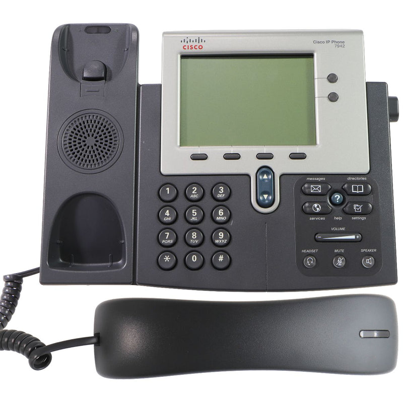 Cisco CP-7942G Unified IP Phone SCCP PoE - Cisco - Simple Cell Shop, Free shipping from Maryland!