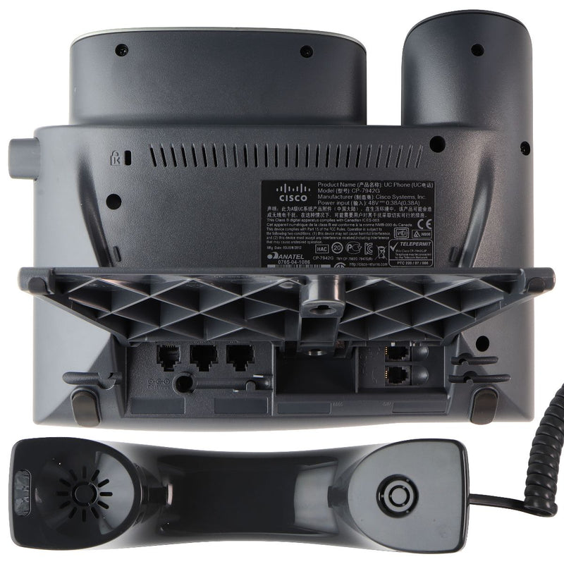 Cisco CP-7942G Unified IP Phone SCCP PoE - Cisco - Simple Cell Shop, Free shipping from Maryland!