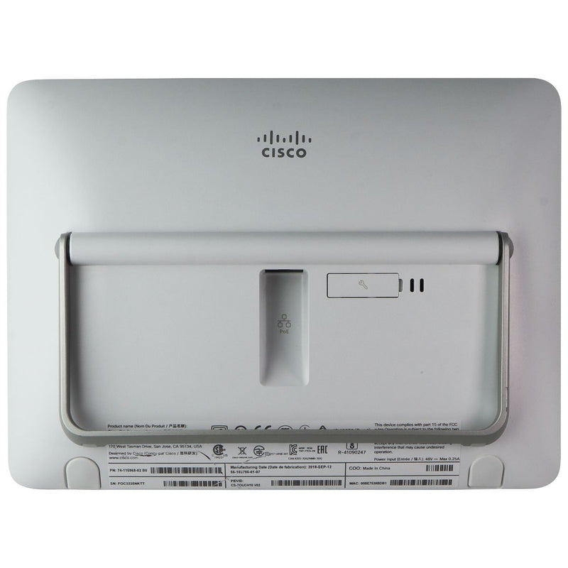 Cisco TelePresence Touch 10 Control Panel (TTC5-09)