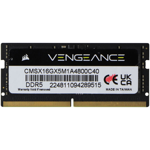 Corsair Vengeance DDR5 (16GB) SODIMM RAM (1x16GB) CMSX16GX5M1A4800C40
