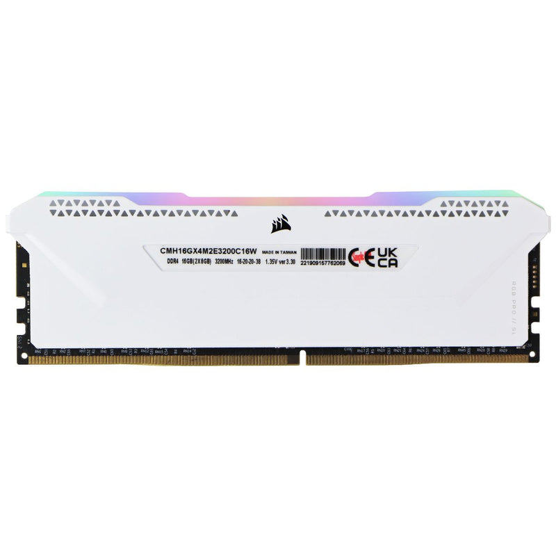 Corsair Vengeance RGB Pro SL (8GB) DDR4 PC RAM Memory 3200 CMH16GX4M2E3200C16W