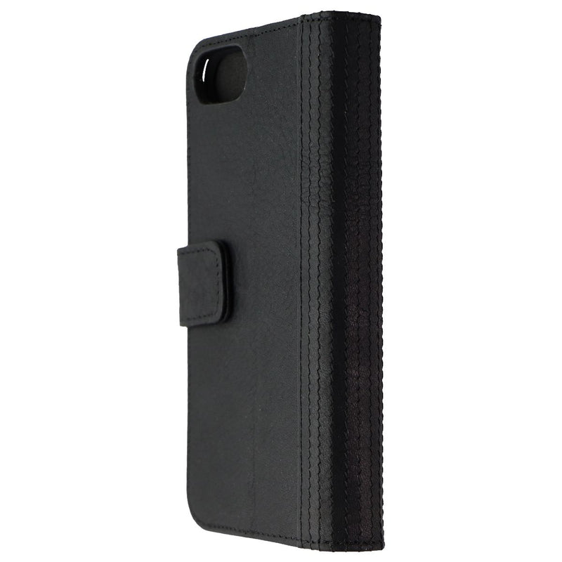 DECODED Full Grain Leather 2-in-1 Wallet for iPhone 8/7/6s/6 - Rough Black
