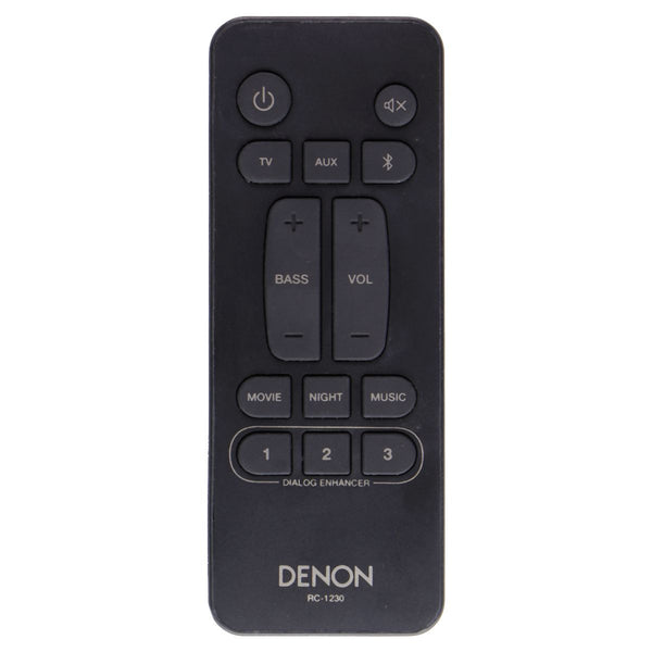 DENON  Replacement Remote (RC-1230) - Black