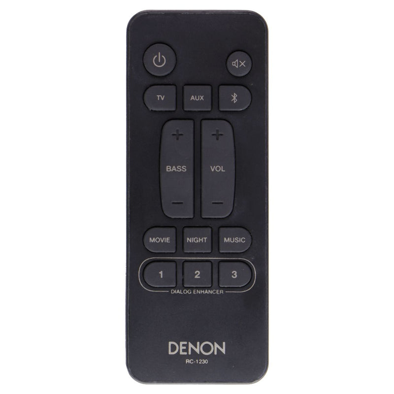 DENON  Replacement Remote (RC-1230) - Black