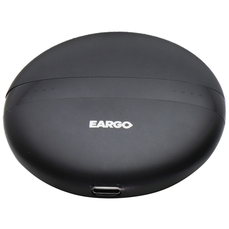 Eargo 6 Self-Fitting OTC CIC Rechargeable Hearing Aid with Case - Black