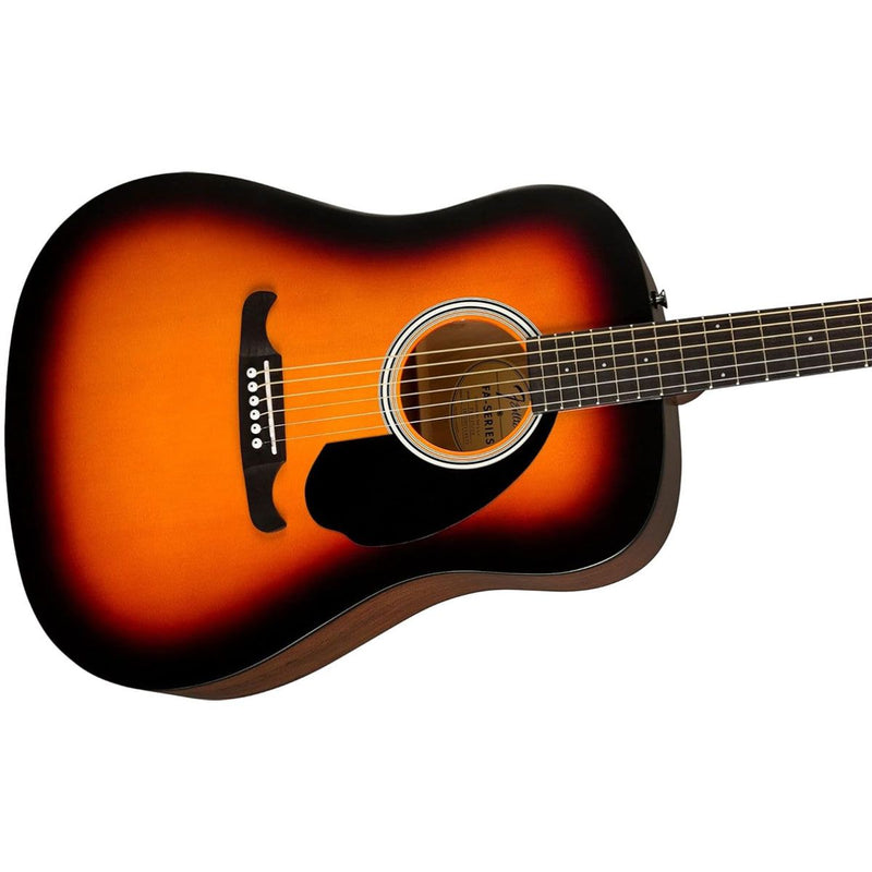 Fender FA-125 Dreadnought Acoustic Guitar Package - Sunburst