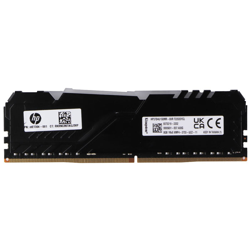 HP Kingston HyperX Fury (8GB) DDR4 Desktop RAM 1Rx8 3733MHz HP37D4U1S8MR-8XR