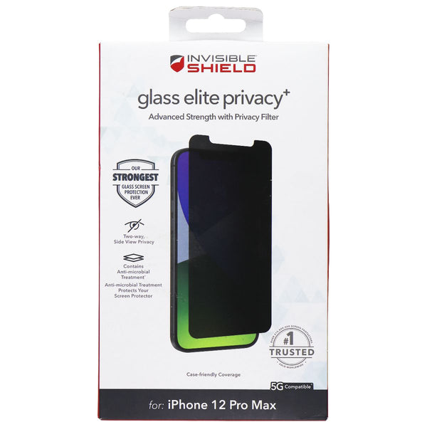ZAGG InvisibleShield (Glass Elite Privacy+) Protector for iPhone 12 Pro Max