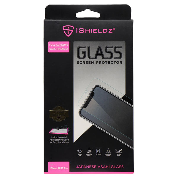 iShieldz Asahi Tempered Glass Protector for Apple iPhone 12 and 12 Pro - Clear