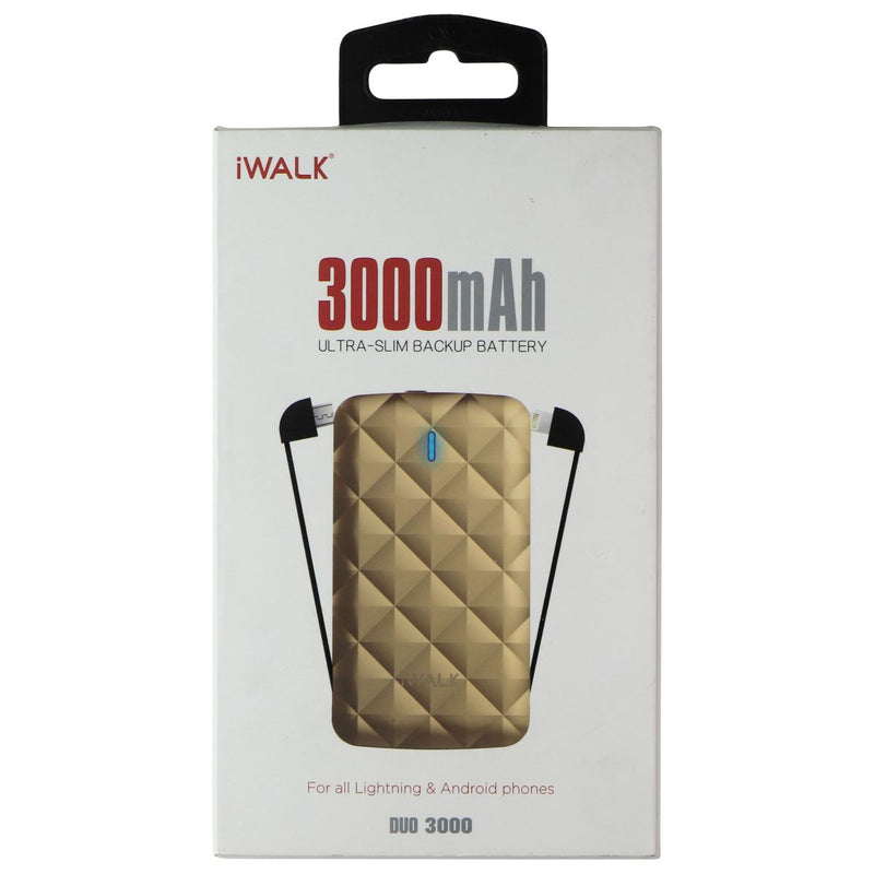 iWalk Ultra-Slim 3000mAh Backup Battery w/ Micro-USB for iPhones - iWalk - Simple Cell Shop, Free shipping from Maryland!