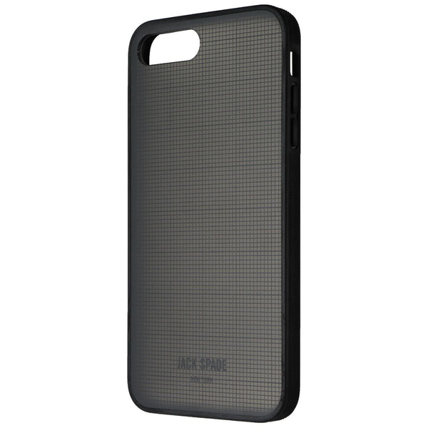 Jack Spade Printed Clear Case for iPhone 8 Plus / 7 Plus - Graphic Check Gray - Jack Spade - Simple Cell Shop, Free shipping from Maryland!
