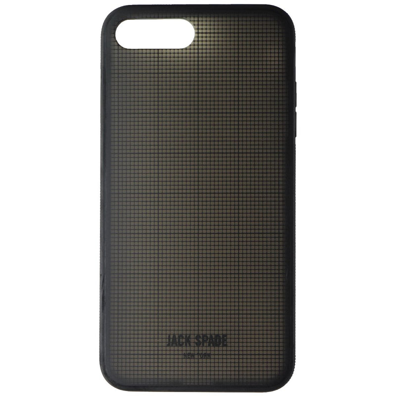 Jack Spade Printed Clear Case for iPhone 8 Plus / 7 Plus - Graphic Check Gray - Jack Spade - Simple Cell Shop, Free shipping from Maryland!