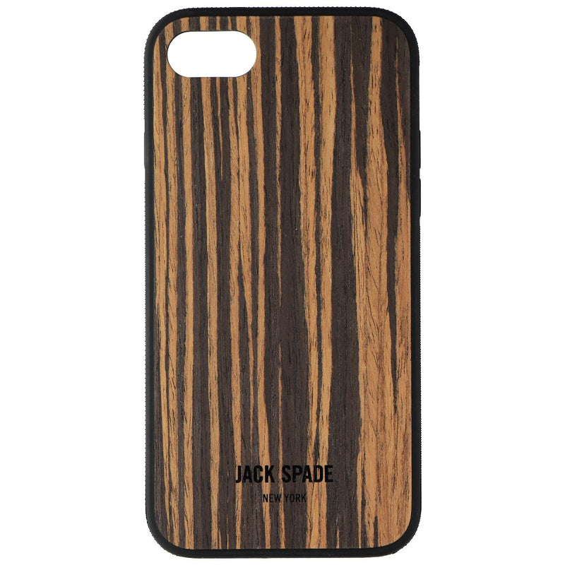 Jack Spade New York Wood Case for Apple iPhone 7 - Brown/Black