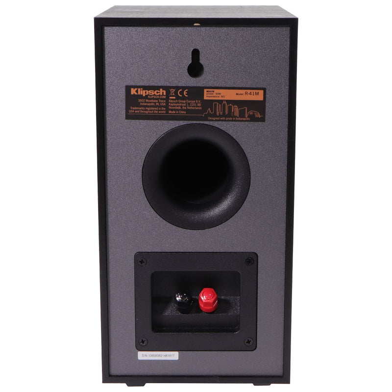 Klipsch R-41M Bookshelf Speakers (Pair of 2)
