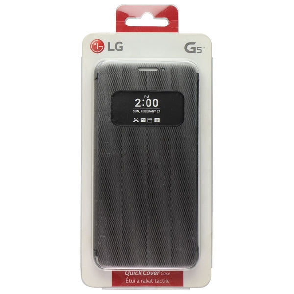 LG Official Quick Cover Case for LG G5 - Dark Gray (CFV-160) - LG - Simple Cell Shop, Free shipping from Maryland!