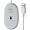 Macally (5-ft) USB Wired 3-Button Silent Mouse for Mac/PC - (DYNAMOUSE) White