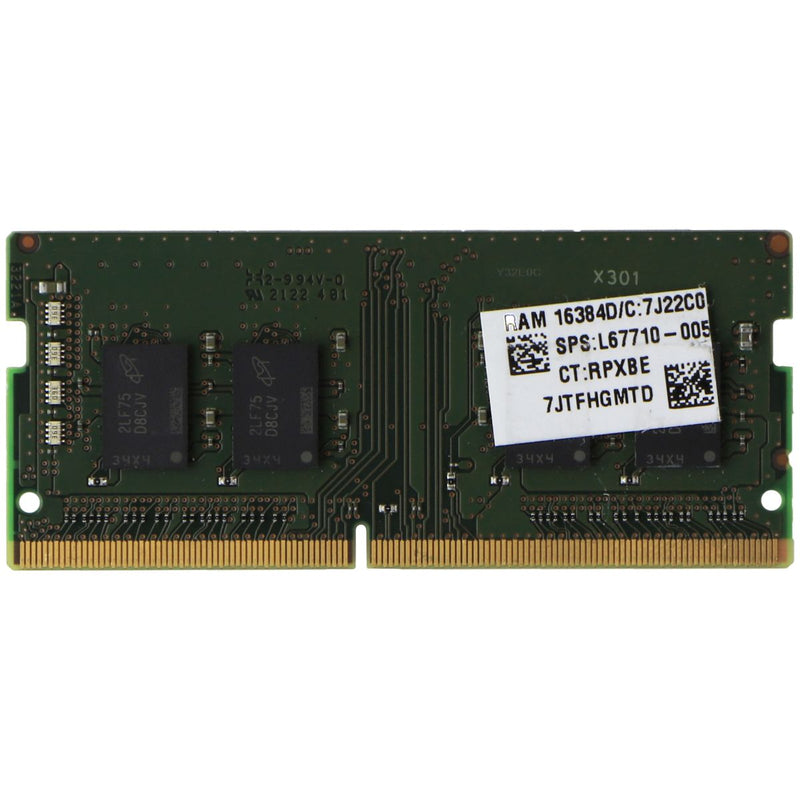 Micro DDR4 (16GB) 1Rx8 PC4-3200AA PC RAM Memory (MTA8ATF2G64HZ-3G2F1)
