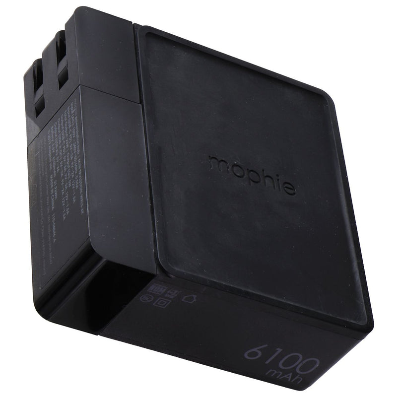 Mophie (6100mAh) Portable Power Bank Charger (TRVLSTION-WRLS-6K) - Black