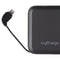 MyCharge Power+Cables Portable Power Bank (PC10G2-A) - 10,000 mAh / Black