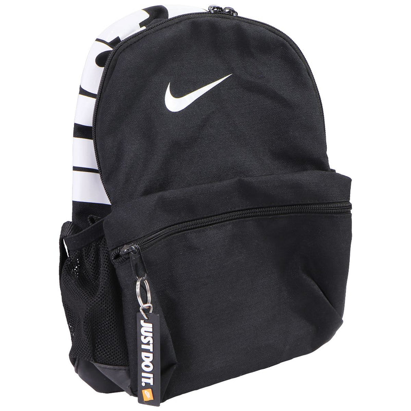 Nike Brasilia JDI Kids' Mini Backpack - ONE SIZE - Black / White